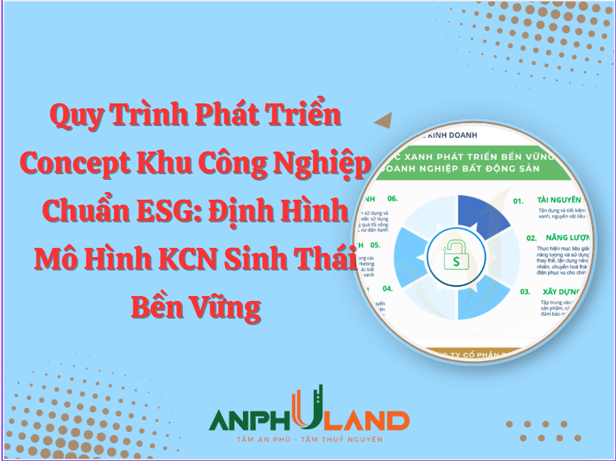 Quy Trình Phát Triển Concept Khu Công Nghiệp Chuẩn ESG: Định Hình Mô Hình KCN Sinh Thái Bền Vững